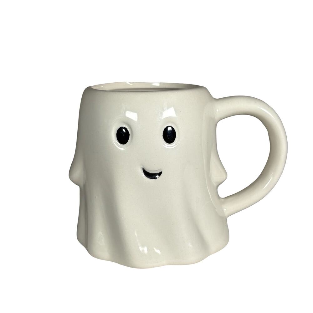 Royal Norfolk Ghost Mug 14 oz White Halloween Ceramic Figural Cup